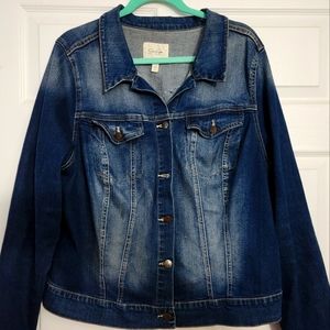 Jessica Simpson Jean Jacket Sixe 2x